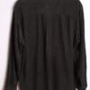 Camisa Pana Negra Estampado Gris Vintage "2XL"