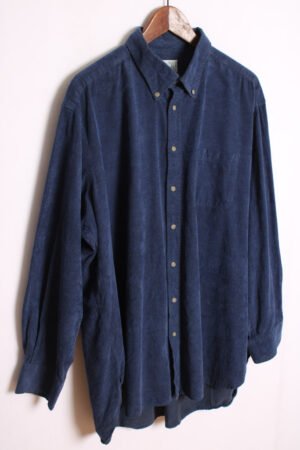 Camisa Pana Vintage Azul Marino "2XL"