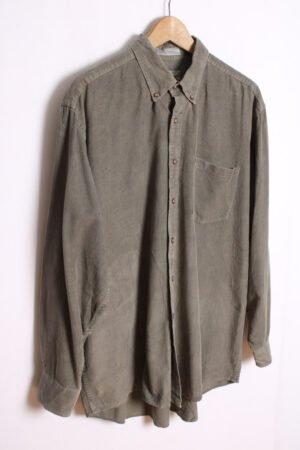 camisa vintage chico pana-16 Camisa Pana Vintage Color Gris "XL"