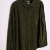 Camisa Vintage Verde de Pana "L"