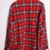 Camisa Forrada Cuadros Roja Vintage "2XL"