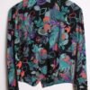 Blusa Vintage Negra con Flores "M"