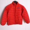 Cazadora Plumas Vintage Rojo Patagonia "XS"