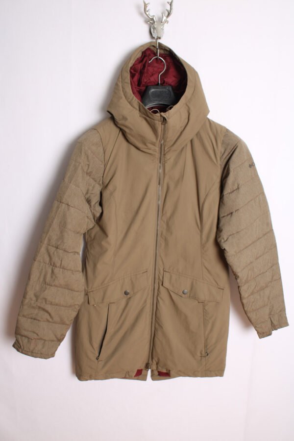 Cazadora 3/4 Columbia Vintage Caqui "M" chica