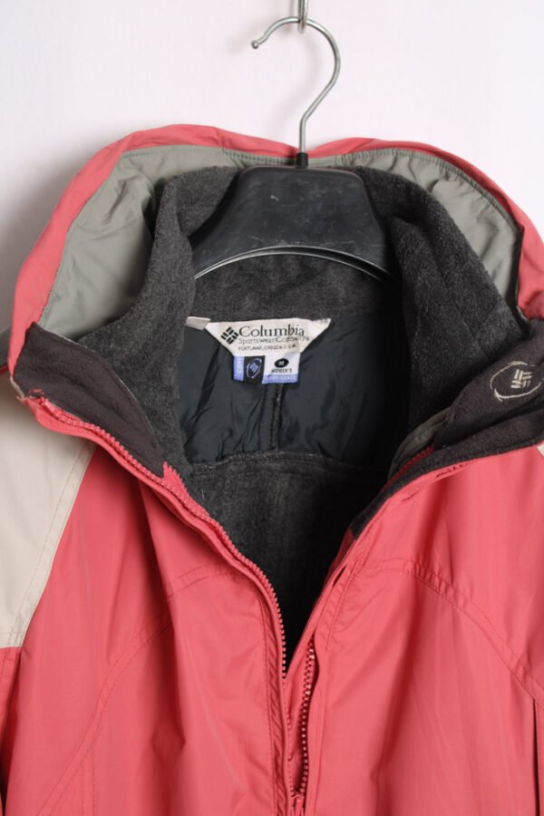 Cazadora Columbia Vintage Rosa y Beige "M" chica
