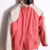 Cazadora Columbia Vintage Rosa y Beige "M" chica