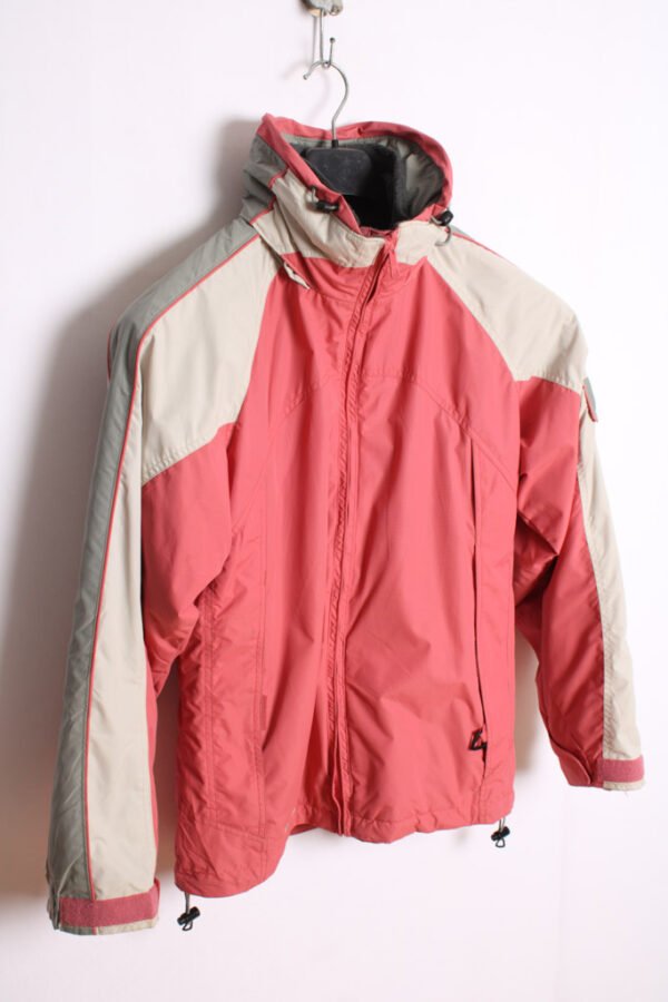 Cazadora Columbia Vintage Rosa y Beige "M" chica