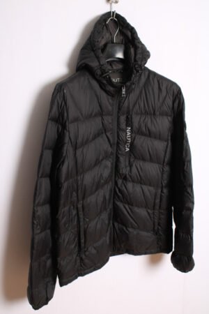 Cazadora Plumas Vintage de Nautica Negra "M" chica