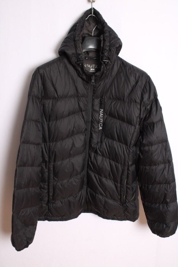 Cazadora Plumas Vintage de Nautica Negra "M" chica