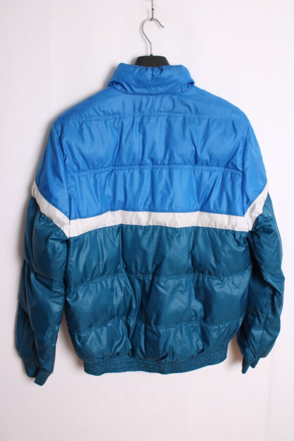 cazadora vintage marca_-74 Cazadora Deportiva Adidas Azules y Blanco Vintage "M"