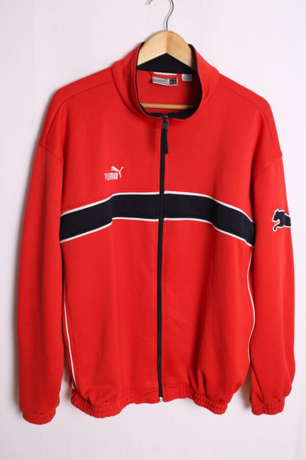 Crazy Jacket Puma Vintage Roja y Azul "L"