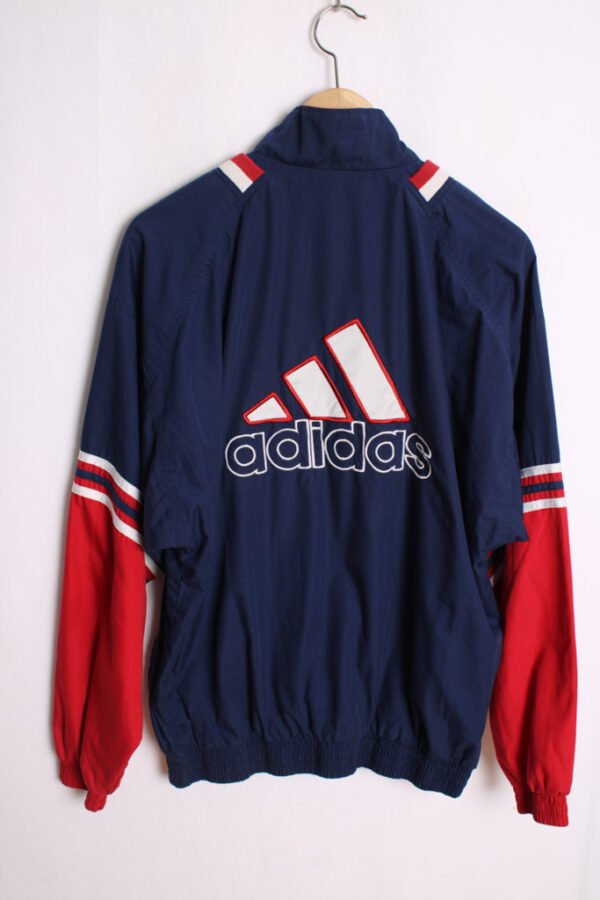 Crazy Jacket Adidas Vintage Azul y Roja "M/L"