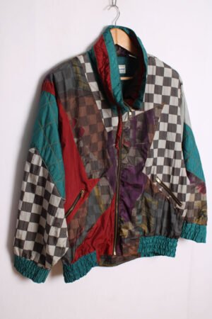 Crazy Jacket Cuadros Damero Vintage "XL"