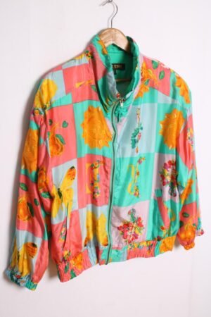 Crazy Jacket Seda Tonos Pastel "2XL"