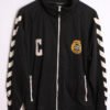 crazy jacket vintage chico-23 Crazy Jacket Hummel Vintage Negra KEV KREFELD "L"