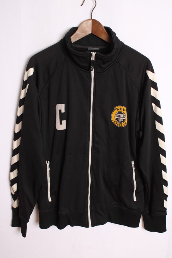 crazy jacket vintage chico-23 Crazy Jacket Hummel Vintage Negra KEV KREFELD "L"