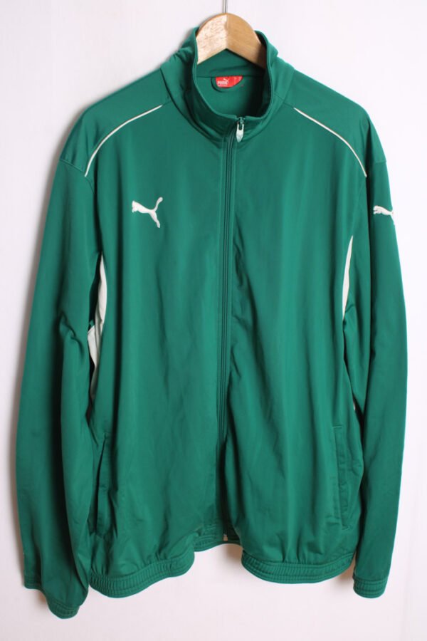 Crazy Jacket Puma Vintage Verde y Blanca "2XL"
