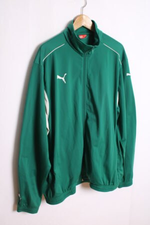 Crazy Jacket Puma Vintage Verde y Blanca "2XL"