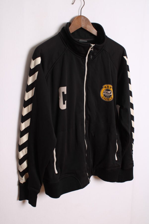 crazy jacket vintage chico marca-19 Crazy Jacket Hummel Vintage Negra KEV KREFELD "L"