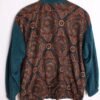 Crazy Jacket Terciopelo Petróleo Vintage "XL"