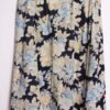 Falda Vintage Azul Flores Vintage "L"