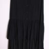 falda vintage otoño-43 Falda Vintage Midi Negra Volantes "XL"