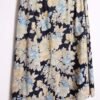 Falda Vintage Azul Flores Vintage "L"