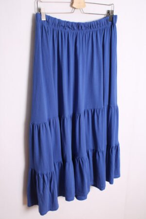 Falda Midi Tono Azul Vintage "XXL"