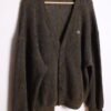 Cardigan Gris Rayas de Lacoste "XL"