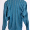 jersey vintage con brillos-43 Jersey Azul Metálico Dorado Vintage "M"