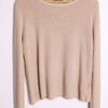 jersey vintage con brillos-49 Jersey Beige Hilo Dorado Vintage "L"