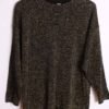 jersey vintage con brillos-51 Jersey Negro Brillos Dorados Vintage "XL"