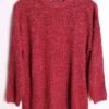 jersey vintage con brillos-55 Jersey Vino Hilo Metálico Plata Vintage "XL"