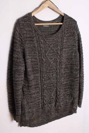 Jersey Coletas Gris Plata Vintage "XL"