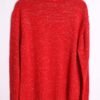jersey vintage con brillos-72 Jersey Vintage Rojo Hilo Plata Vintage "XL"