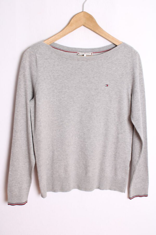 Jersey Gris Tommy Hilfgier Vintage "S"