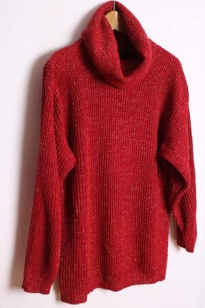 Jersey Rojo Hilo Dorado Vintage "L"