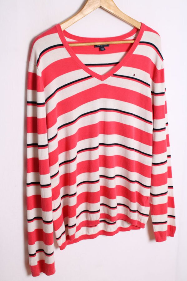 Jersey Rayas Tommy Hilfiger Vintage "XL"