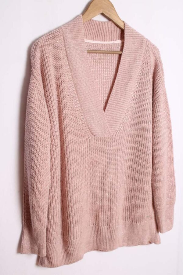 Jersey Vintage Rosa Hilo Dorado Vintage "XL"
