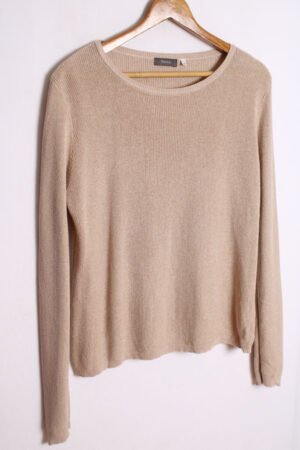 Jersey Beige Hilo Dorado Vintage "L"