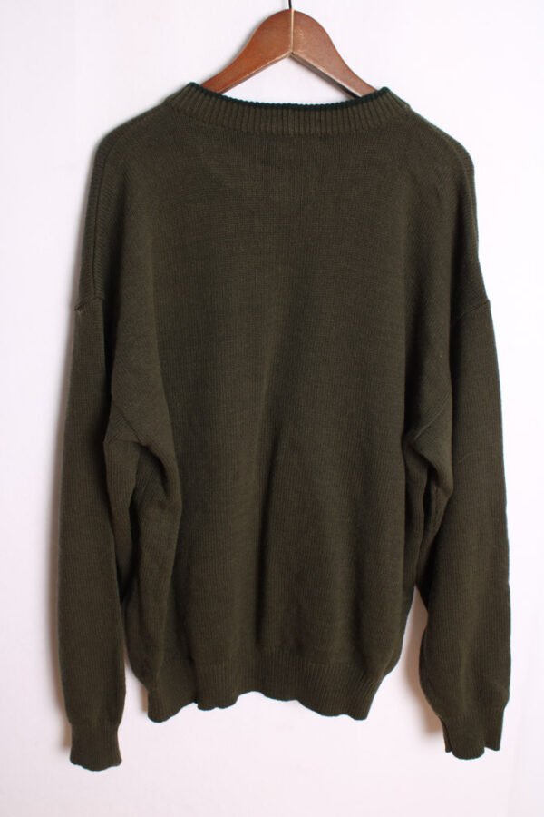 Jersey Iceberg Vintage Verde Estampado "XL"