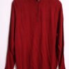 Jersey Cuello Cremallera Vintage Granate "XL"
