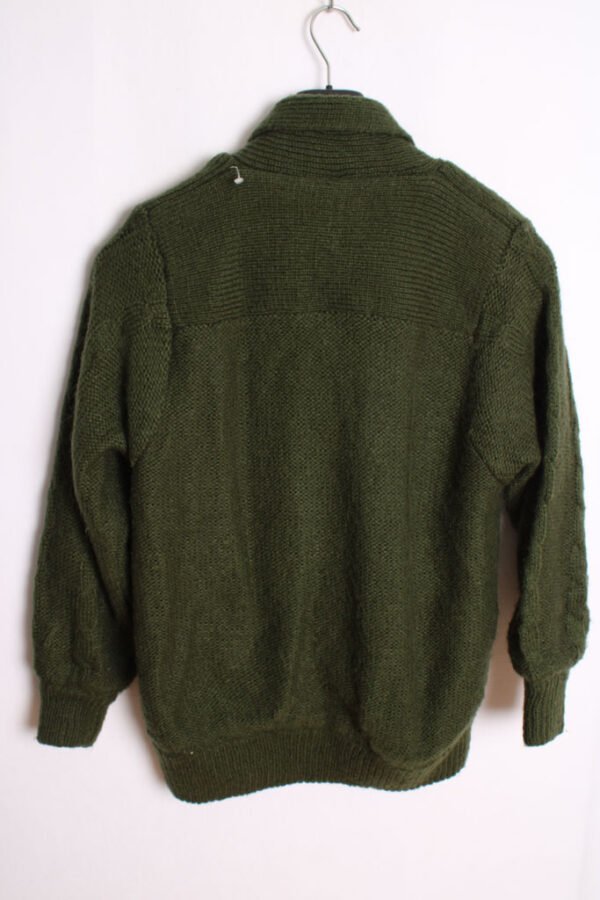 Cárdigan Verde con Ochos Vintage "L"