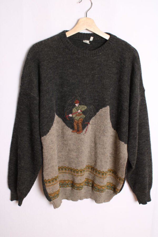 Jersey Estampado Vintage Print Montaña "L/XL"