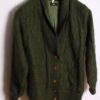 Cárdigan Verde con Ochos Vintage "L"
