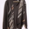 Jersey Gris Print Vintage Cuello Pico "L"