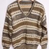 Jersey Vintage con Cenefas y Brillos "S/M"