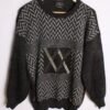 Jersey Print Vintage Tonos Grises "M"