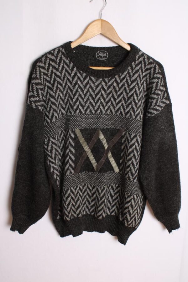 Jersey Print Vintage Tonos Grises "M"