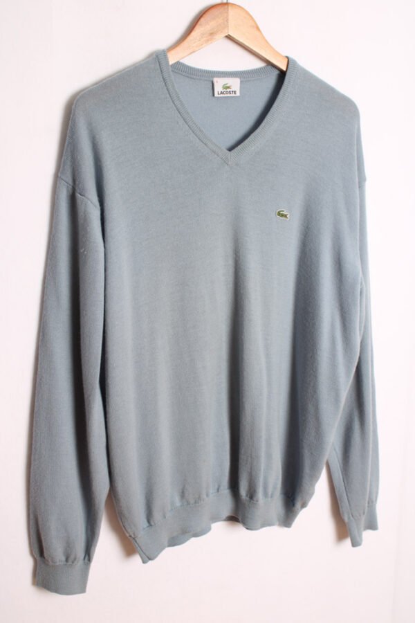 jersey vintage lacoste-26 Jersey Lacoste Vintage Cuello de Pico "XL"